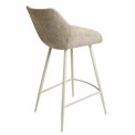 Bar chair Severin 18, beige, H96x54x51cm, seat height 68cm
