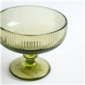 Bowl Rigano, green, 300ml, H10cm, D12cm