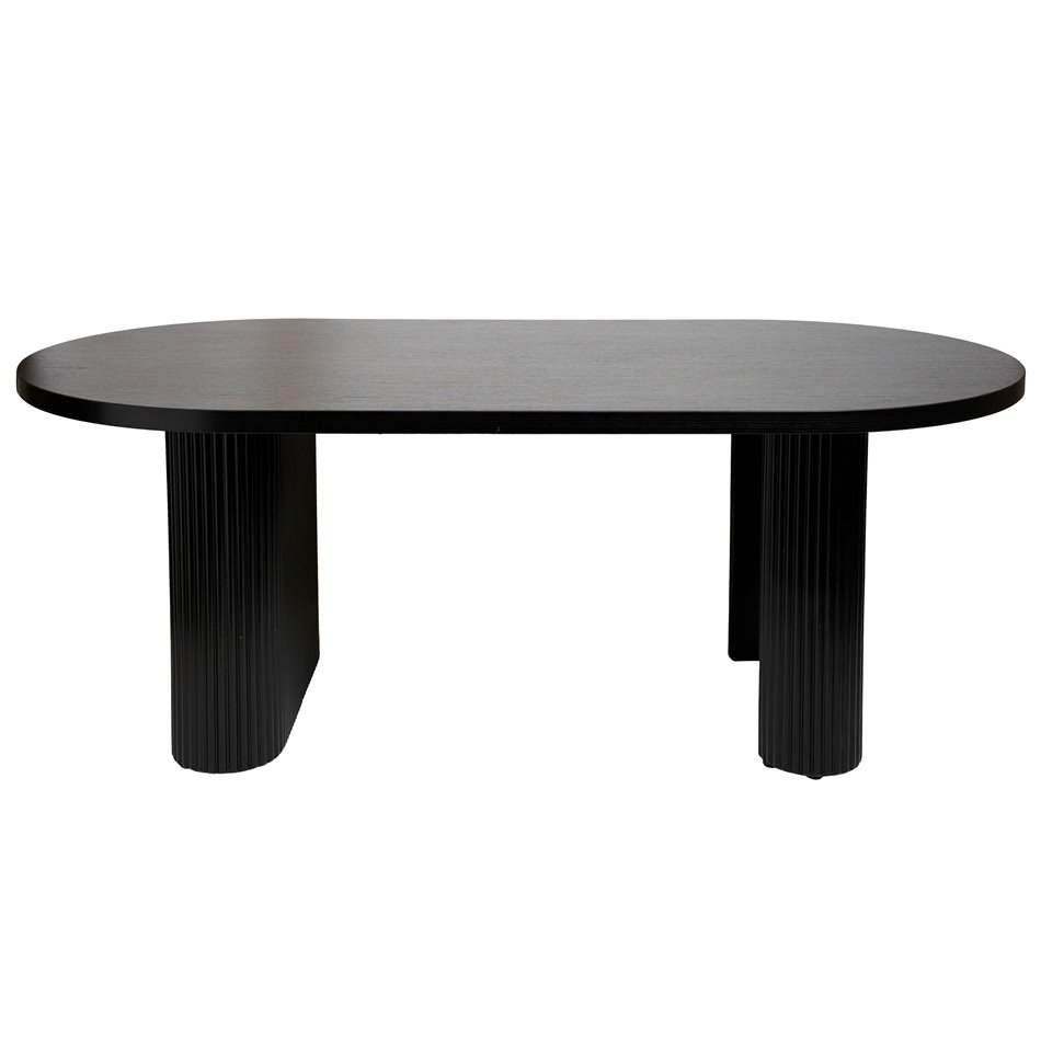 Журнальный столик Olova, черный, 120x60см H45см