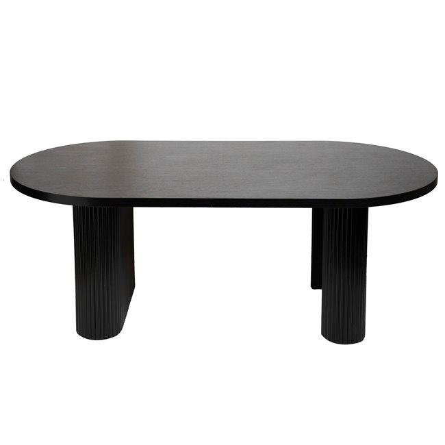 Журнальный столик Olova, черный, 120x60см H45см