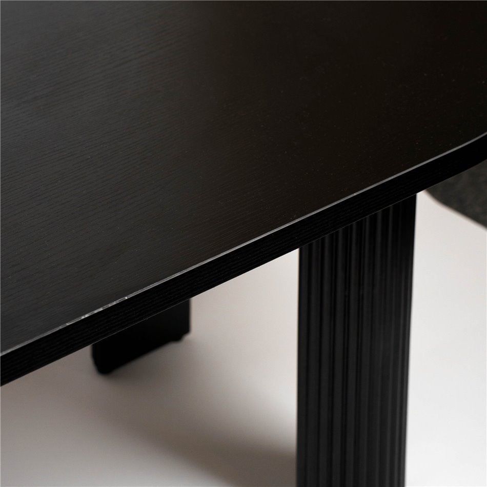 Журнальный столик Olova, черный, 120x60см H45см