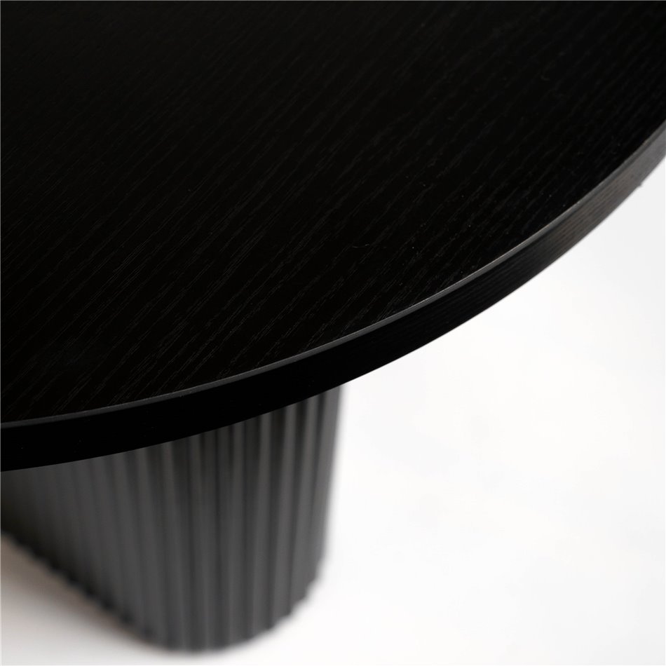 Журнальный столик Olova, черный, 120x60см H45см