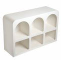 Cabinet Soleya 6, white, H71.5x110x35cm