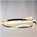 Pendant lamp Modena10, brass color, H25-145cm, D60, LED 30W, 3000K, 1650lm