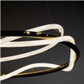 Pendant lamp Modena10, brass color, H25-145cm, D60, LED 30W, 3000K, 1650lm