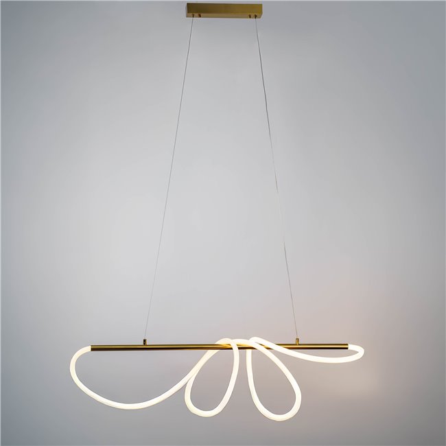 Потолочный светильник Modena, цвет латуни, H50-170x120cm, LED 30W, 3000K, 1650lm