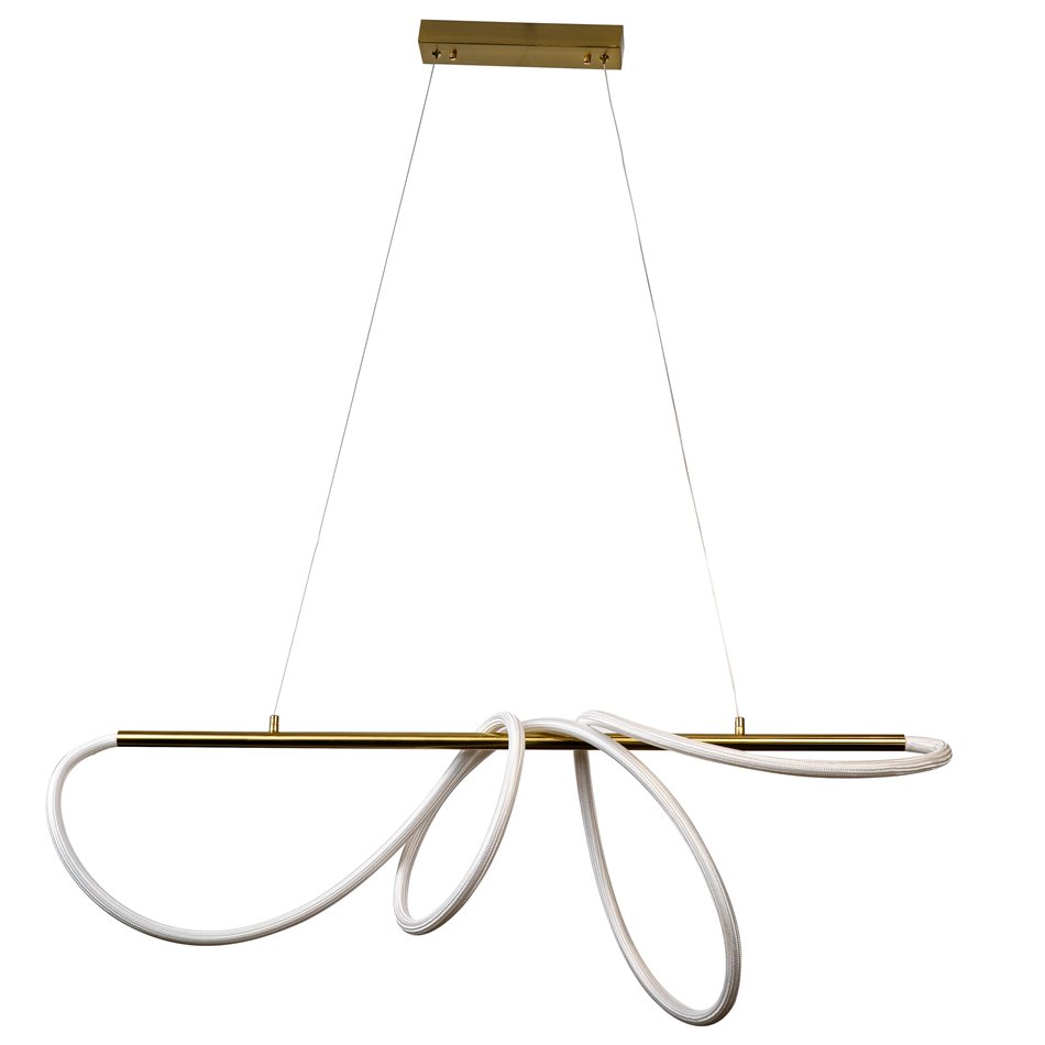 Потолочный светильник Modena, цвет латуни, H50-170x120cm, LED 30W, 3000K, 1650lm