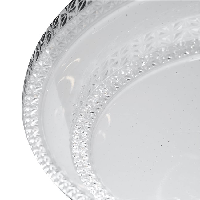 Потолочный светильник Moerma, белый, H8.8cm, D35cm, LED 24W, 3000-6000K, 1320lm