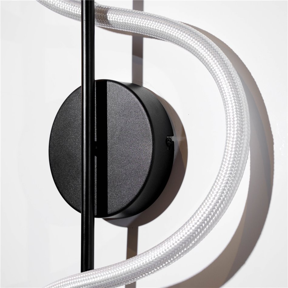 Wall lamp Modena BK, black, H59x23x9cm, LED 10W, 3000K, 550lm