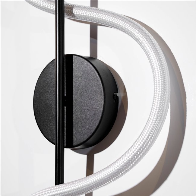 Wall lamp Modena BK, black, H59x23x9cm, LED 10W, 3000K, 550lm