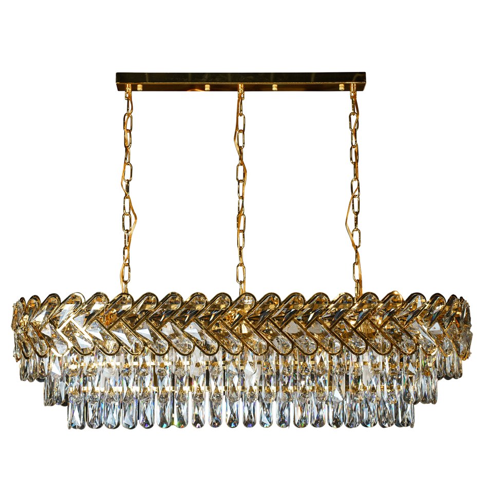 Подвесной светильник Yardiny 1000, H33-78cm, 100x35cm,  E14, 12x40W(MAX)