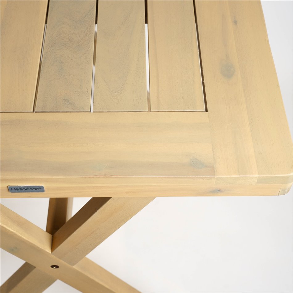 Table XENIA, acacia, 76x70cm H70cm