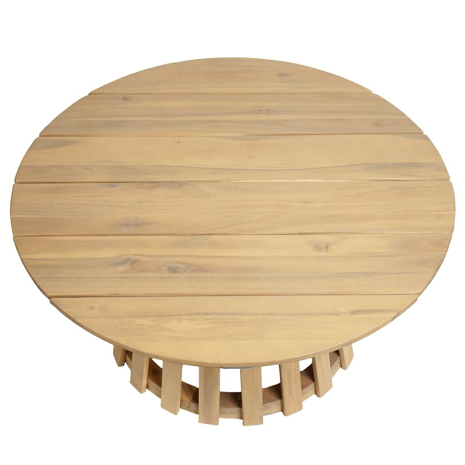 Side table OSUNA, acacia, D80cm H40cm