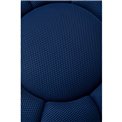 Swivel armchair Peppo Bloom, dark blue, H37xD76cm