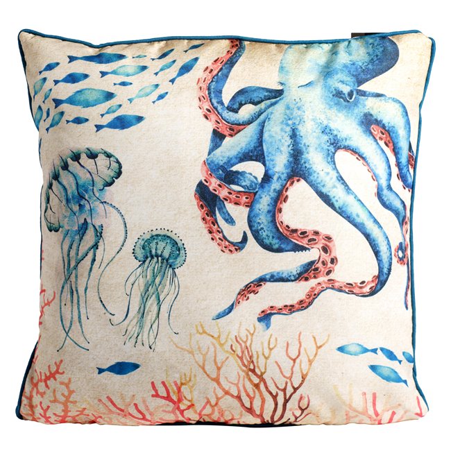 Deco cushion Ocean, 40x40cm