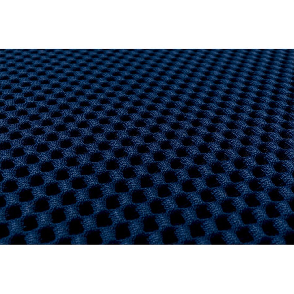 Swivel armchair Peppo Bloom, dark blue, H37xD76cm