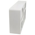 Shelf Paco, white, H75x140x32cm