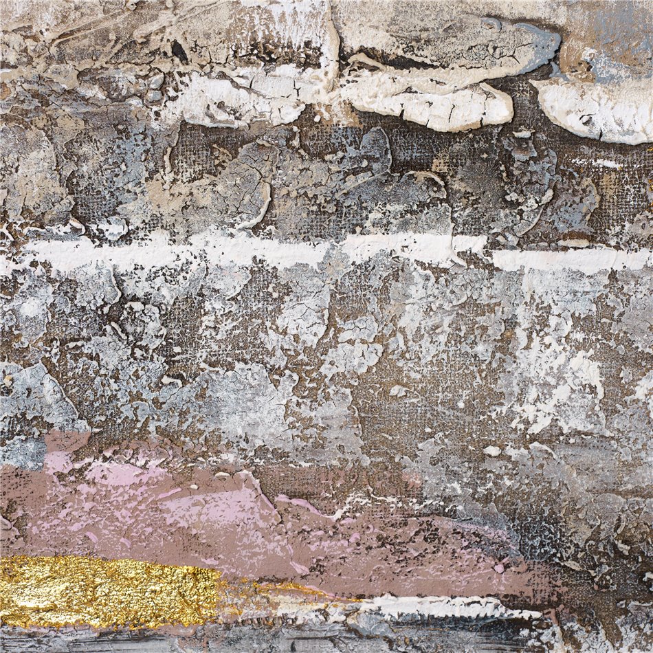 Canva Golden powder I, 120x150cm