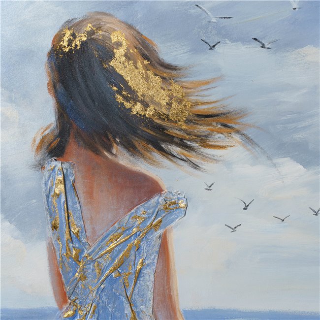 Картина на холсте In the wind, 80x120cm