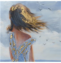 Картина на холсте In the wind, 80x120cm