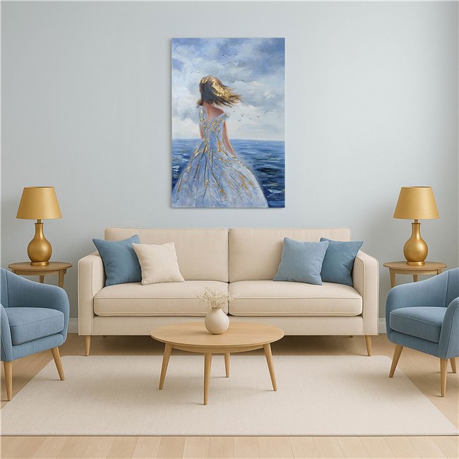 Картина на холсте In the wind, 80x120cm