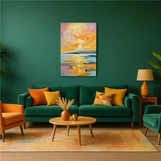 Canva Sun path, 80x120cm