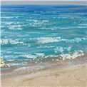 Картина на холсте View of the sea, 100x100cm