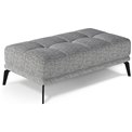 Bench Eltorrenso Berlin 01, grey, H45x73x145cm