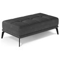 Bench Eltorrenso Paros 06, dark grey, H45x73x145cm