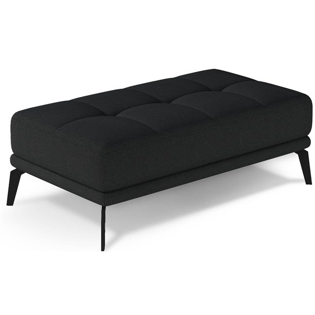 Bench Eltorrenso Sawana 14, black, H45x73x145cm
