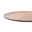 Acacia wood board/plate, D25.5x1.9cm