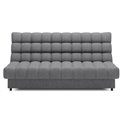 Sofa bed Elclareta, sleeping function, Poco 04,, grey, H96x95x197cm