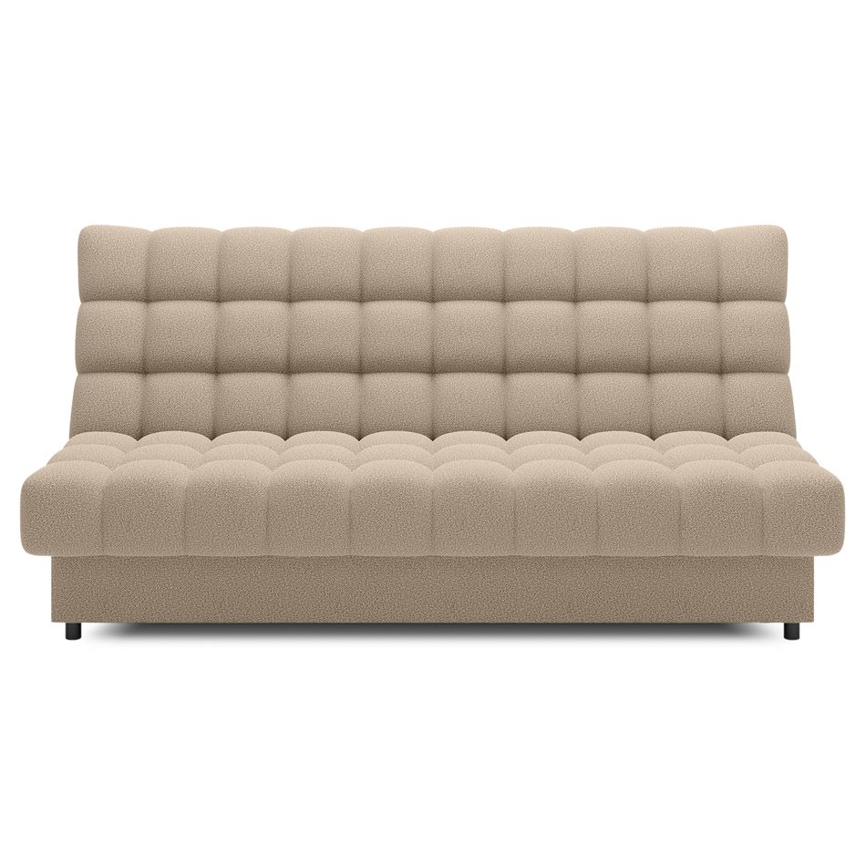 Sofa bed Elclareta, sleeping function, Xillar 18, beige, H96x95x197cm