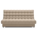 Sofa bed Elclareta, sleeping function, Xillar 18, beige, H96x95x197cm