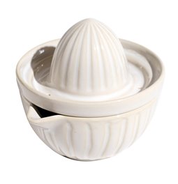 Lemon squeezer Evyna, beige, ceramic, 250ml, H10,5cm,D11.3cm