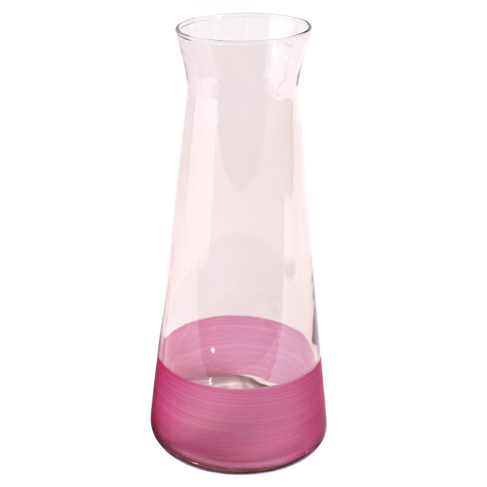 Графин Moluna, светло-розовый, 1145ml, H25cm, D10.5cm