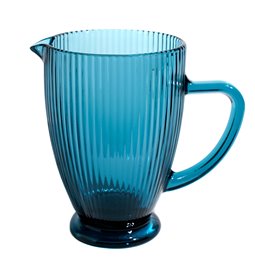 Pitcher Rigano, blue, 1000ml, H18.5x20x13cm