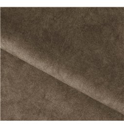 Corner sofa Elinferne L, sleeping function, Aura 20, velvet, dark beige, H107x210x297cm