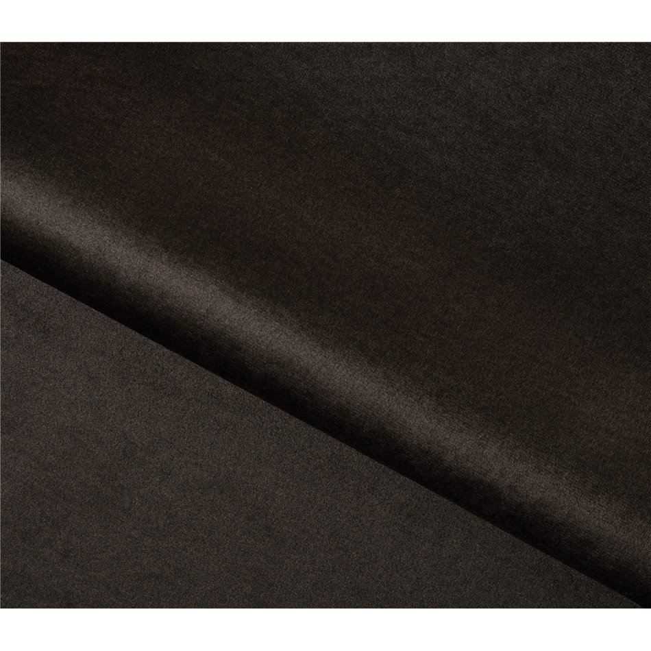 Pouf Elmego Nube 22, velvet, dark brown, H42x68x82cm