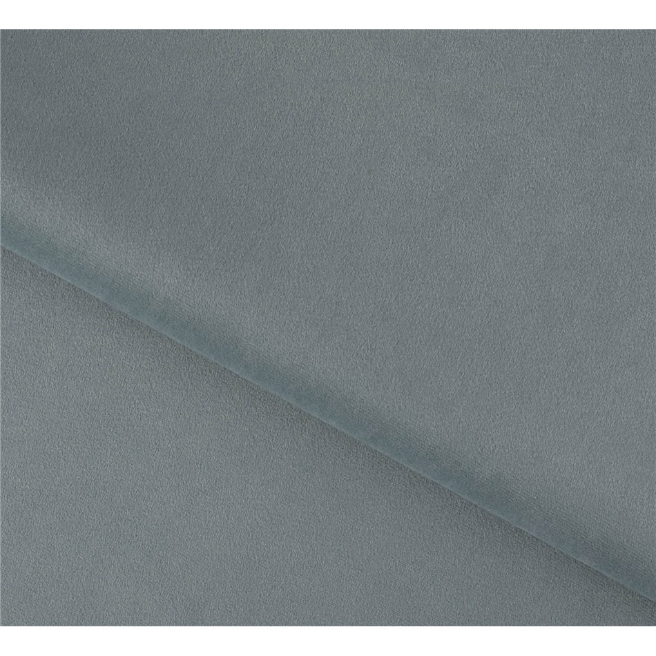 U shape sofa Elouis R, sleeping function, Rekta 100, velvet, grey, H92x202x347cm