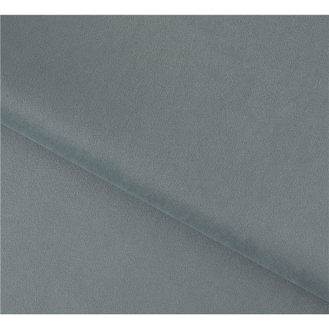 U shape sofa Elouis R, sleeping function, Rekta 100, velvet, grey, H92x202x347cm