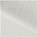 Corner sofa Elferucce R, sleeping function, Royal 01, bouclé, white, H93x200x276cm