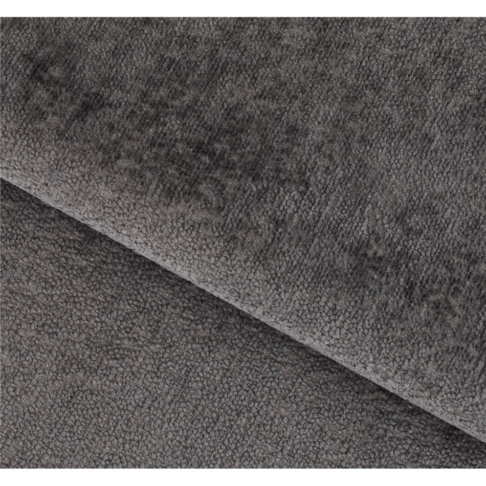 Скамья с ящиком для хранения Elgomsi, Touch 05, текстурированный бархат, темно-серый, H45x72x104см