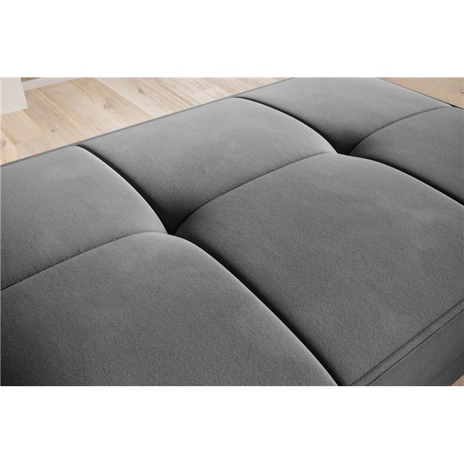 Пуф с ящиком для хранения Elbellis, Sola 6, темно-серый, H42x62x97см