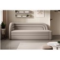 Sofa bed Elfabilo L, sleeping function, Sola 18, beige, H80x86x223cm