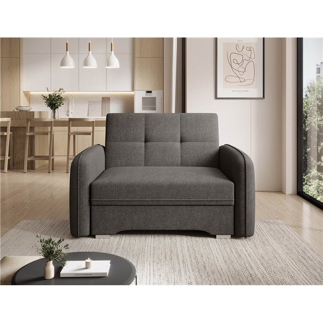 Раскладное кресло Elaine, Poco 05, серый, H84x109x102см