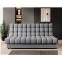 Sofa bed Elclareta, sleeping function, Poco 04,, grey, H96x95x197cm