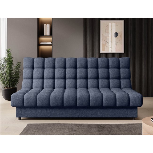 Sofa bed Elclareta, sleeping function, Poco 40, blue, H96x95x197cm