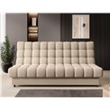 Sofa bed Elclareta, sleeping function, Xillar 18, beige, H96x95x197cm