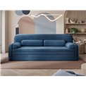 Sofa bed Elioss, sleeping function, Tabbris 40, blue, H87x89x236cm